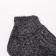 Socks men's woolen shortened color black pattern, size 27