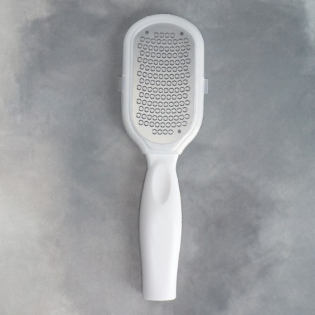 Feet heaps, metal, with a case, 20.5 cm, white color-3