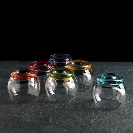 A set of glasses for whiskey "Crazy", 390 ml, 6 pcs-1