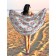 Pareo and beach rug "Bouquet of roses", D = 150 cm