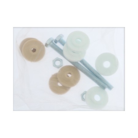 Detle valve for the toilet tank "RBM" KV-12.1M, two-level button chromium-3