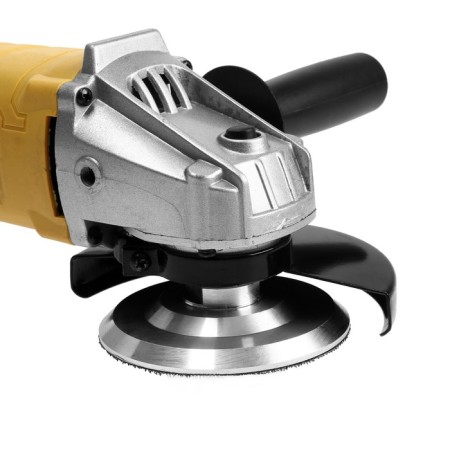 Velcro nozzle for drill and ushm tundra, thick aluminum disk, with an adapter, 100 mm-6