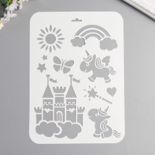 Plastic stencil 
