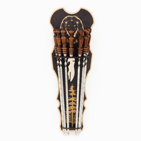 Set with skewers wall "Leo"