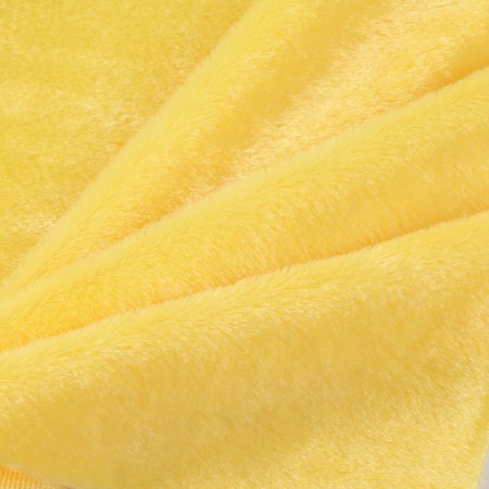 Locum for needlework artificial fur, set 2 species 40x40 cm, red, yellow-6