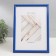 Photo frame Plastic Gallery 21x29.7 cm, (A4) Blue (plastic screen)