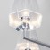 Smart ceiling lamp Alegria, 40W, E14, 70x70x43 cm