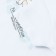 Body baby with short sleeve, blue color, height 68 cm
