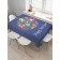 The tablecloth “New Year's ball”, rectangular, Saten, size 145x180 cm