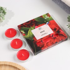 A set of tea candles flavored 