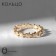 Ring "Stars" row, color gold, size 18