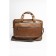 Male portfolio, genuine leather de-gosa brown, 40x11x32 cm