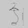 Components for textile suspension system Technical tra130RWC-2B, 6.5x6.5x155 cm, black color