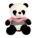 Soft toy "Panda in a sweater"