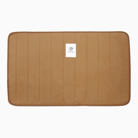 Bathroom mat Ethel Basic, col. light brown, 50x80 cm-3