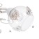 Chandelier 6591202/3 E27 40W white 46x46x24 cm