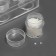 A set of jars for needlework, 30 pcs, d = 2 × 2.5 cm, in a container, 16.5 × 13.5 × 3.5 cm, the color is transparent