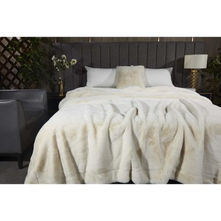 Sofi de Marko “Richard” bedspread, size 210x230 cm, milk color-6