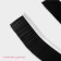 Brush for cleaning narrow places of the share, 23 × 2 cm, 2 pcs, black color