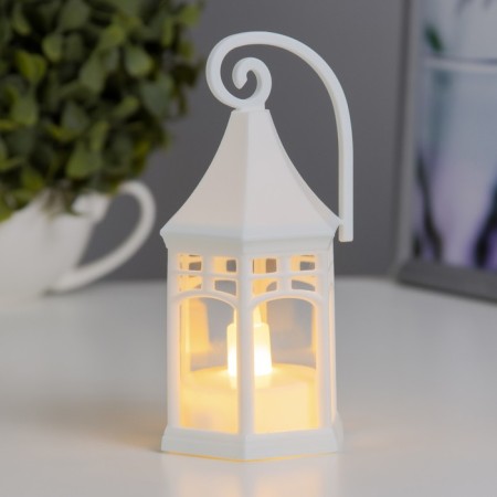 Nightlight "Light Light" LED from battery 3xlr44 white 6x6x14 cm-1
