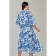 Women's dress, size 60, blue color