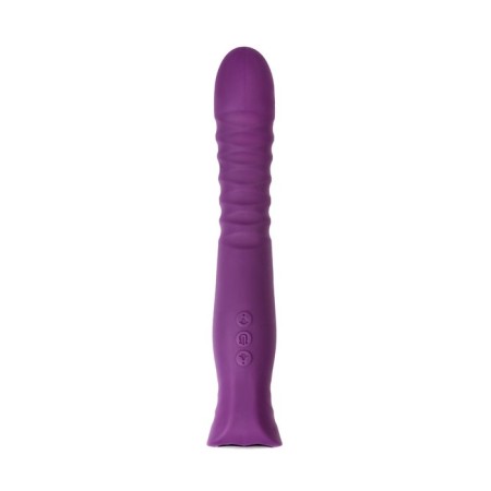 Vibrator Flovetta by Toyfa Lupin, silicone, purple, 22 cm-1