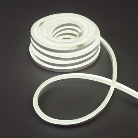 Flexible neon Uniel 8 × 16 mm, IP67, 10 m, SMD2835, 120 LED/m, 220 V, white glow