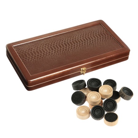 Black backgracks 40 x 40 cm, brown, board game-2