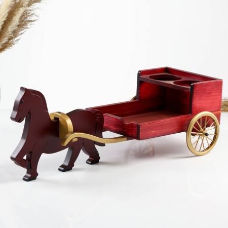 Mini-bar/a bottle of a horse 55 x 21 x 21 cm-3