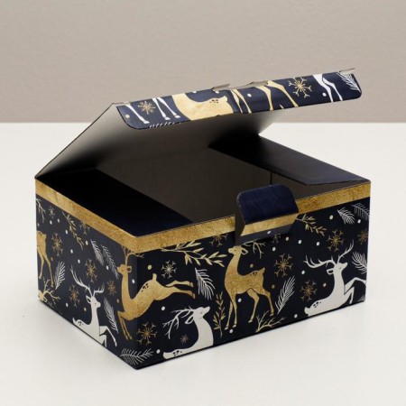 Folding box "New Year's Magic", 22 x 15 x 10 cm, New Year-1