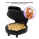 Electric waffle box KitFort KT-1665, 1000 W, Hong Kong Waffles, Black