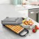 Belgian waffle waffle waffle KitFort KT-1691, 700 W, cord 1.2 m