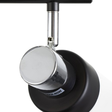 Lamp "Masumi" 2x60W E14 black/chrome 47.5x10x20cm-7