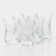 A set of glass glasses of Armode Classic, 100 ml, 5.7 × 8.3 cm, 6 pcs