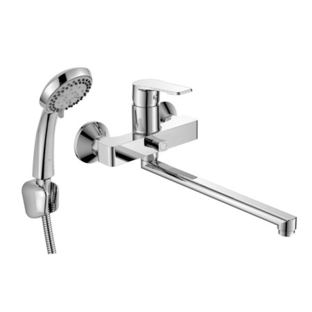 Decoroom DR23043 bath mixer, single -leaf, pour 272 mm, watering can