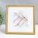 Photo frame Plastic "Mira" 20x20 cm gold (plastic screen)