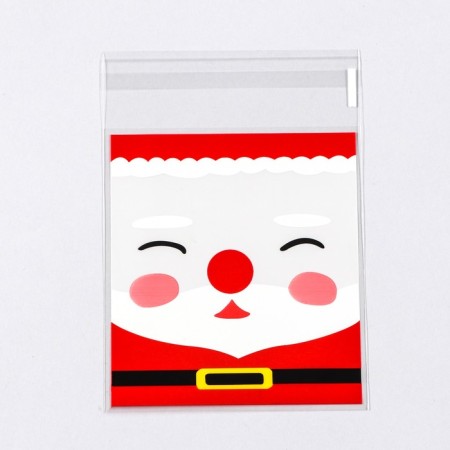 BOPP package with sticky tape, "Bear", 10*11+3cm mix-9
