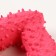 Bruttail toy for dogs from latex "Square", 8.5 x 8.5 cm, pink