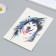 Tattoo on the body color "Husky" 21x14.8 cm