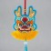 Suspension-Sasha Textile "Dragon" Blue 2x7.5x24 cm
