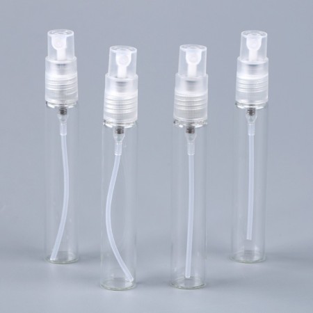 A bottle of a spray with a dispenser, 8 ml, set 4 pcs., Size 1 pc. - 1.2 × 1.2 × 9.2 cm