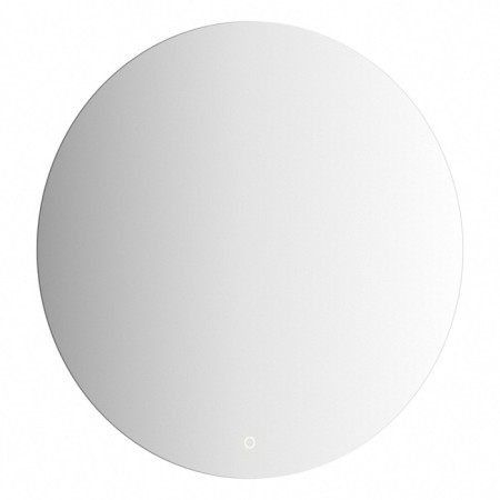Mirror with Defesto LED-lighting 18 W, 70x70 cm, sensory switch, neutral white light