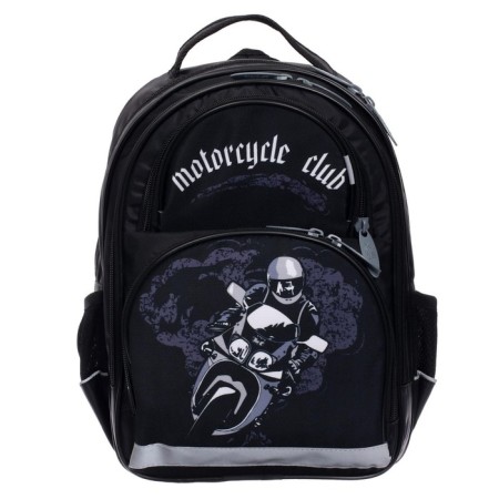 School backpack, 36 x 23 x 13 cm, ergonomic back, calligrata p "Moto"-7