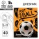 School diary 5-11 grade, in a solid cover, 48 liters. Football