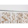 Mosaico bathroom curtains, 180 x 200 cm, beige color