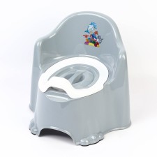 Children's pot comfort, gray color