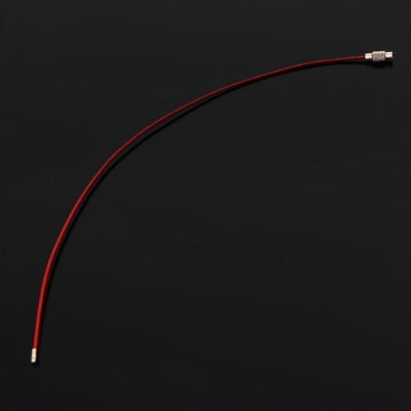 TORSO keychain, steel cable, 25 cm, red-2
