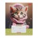 Notebook 12 sheets in a cage on the paper clip "We are cats!", Mix