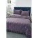 A set with a bedspread "Rebeca", size 160x220 cm, 50x70 cm, purple color