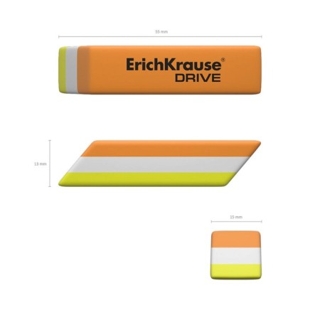 Erashkrause Drive (New), 57 x 15 x 13 mm, soft, hypoallergenic, mix-3